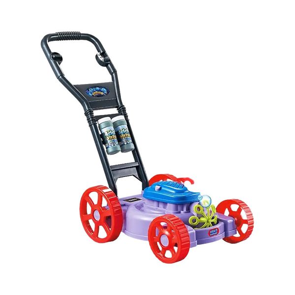 Kids Outdoor Bubble Lawn Mower Blower Machine Toys WJ-620