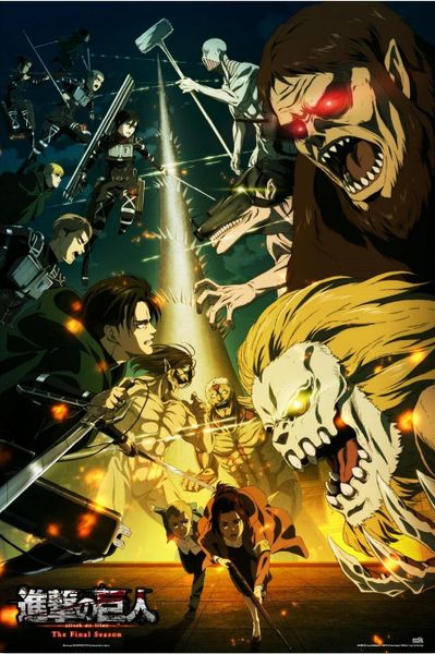 Attack On Titan (Paradis Vs Marley) Poster