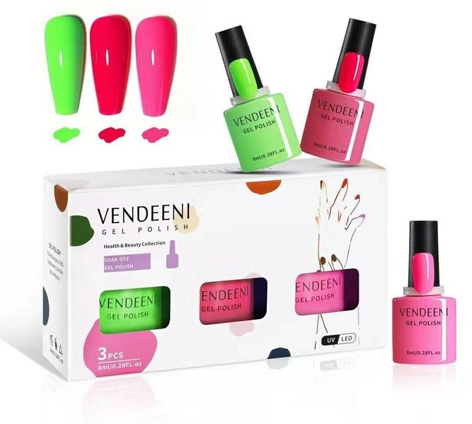 Vendeeni 3pcs Set 7.5ml Gel Polish - Set 1