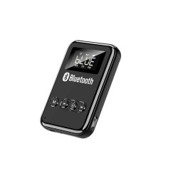 Bluetooth 5.0 Receiver Transmitter Wireless Music Adapter For PC Car-Black