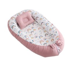 Baby Lounger Nest - Ultra Soft &amp; Breathable Newborn Bassinet