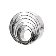 Stainless Steel Round Ring Cookie Cutter