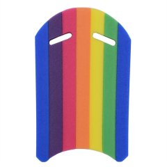 Kids Adults Rainbow Swimming Kickboard Foam Float Kick Board
