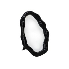 Irregular Makeup Mirror - Black