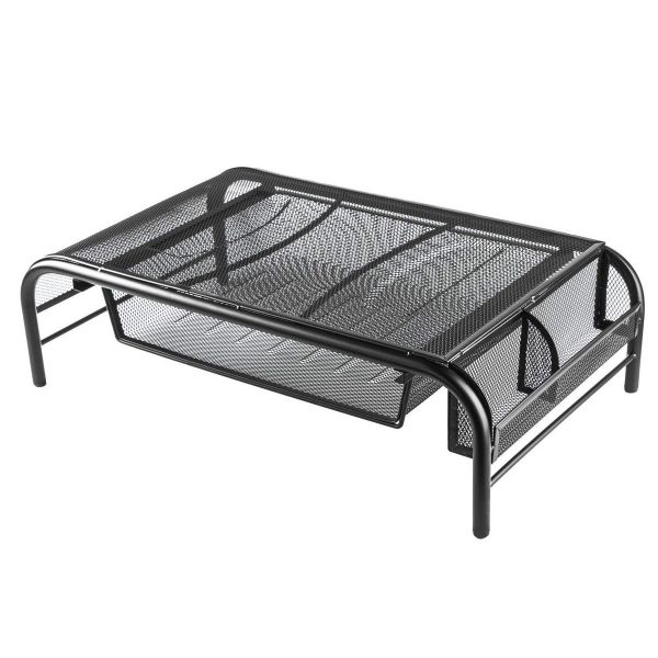 Maisonware Mesh Monitor Laptop Stand Riser Desk