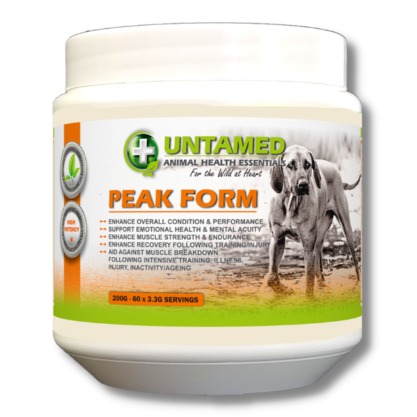 Untamed PEAK FORM - Natural Advancement in Condition &amp; Performance for dogs