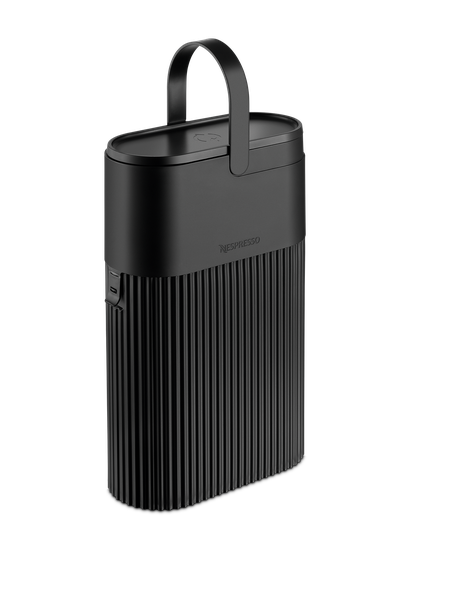 Nespresso Black Rectangular Open-Top Bin