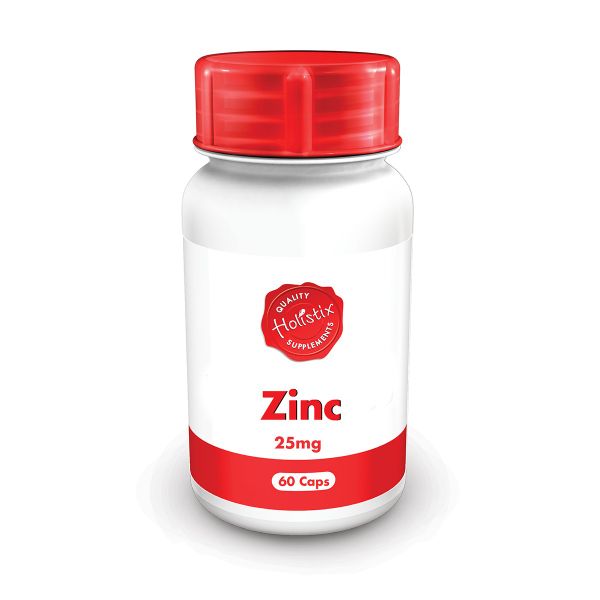 Holistix Zinc 25mg 60 cap