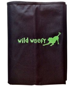 Wild Woofy Car Dog Hammock With Side Panels - Black