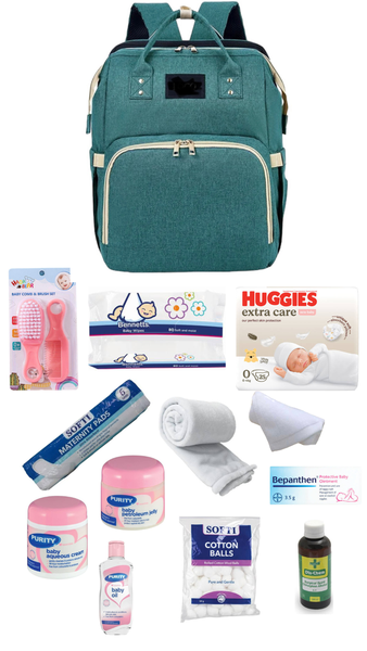 Prepacked maternity bag for baby &amp; mum-Standard