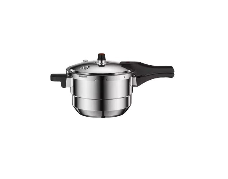 6 liter 24 cm Pressure Cooker Pot, Stainless Steel.