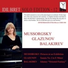 Mussorgsky: Pictures at an Exhibition/Glazunov: Sonata No. 2... (CD / Album)