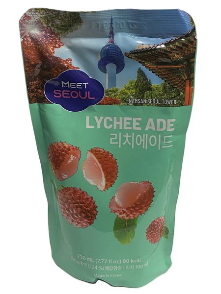 Lychee Ade Pouch Drink 230ml x 10