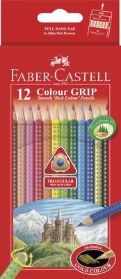 Faber-Castell Colour Grip Pencils (Box of 12)