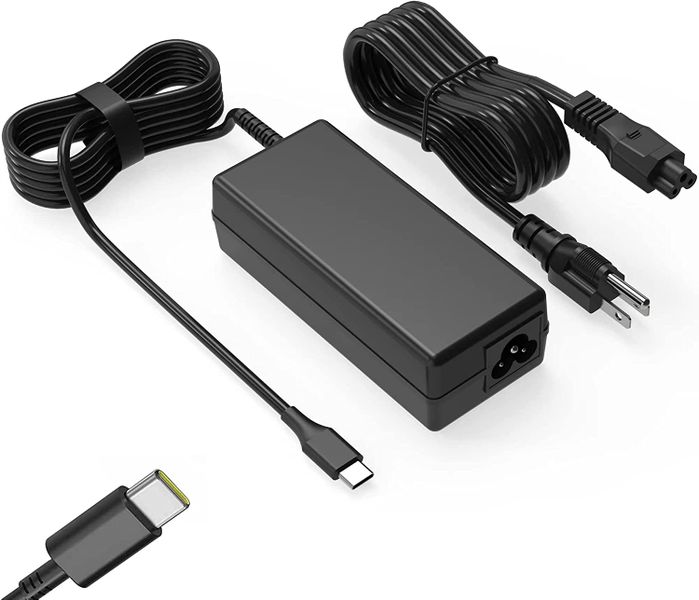 Replacement Type C Laptop Charger for Lenovo 65W