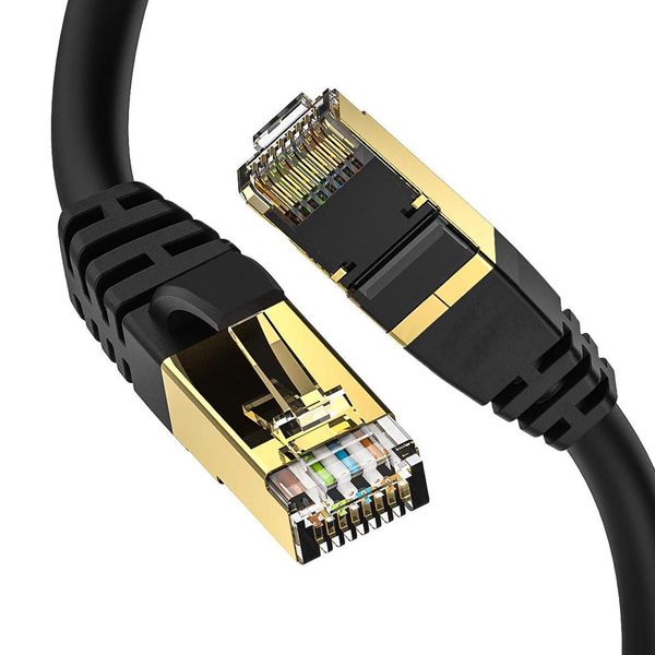 CAT8 Heavy Duty Network Cable with Gold Plated High Speed - 10M