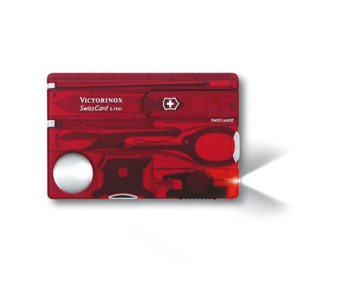 Victorinox Swisscard Lite Transparent 82mm
