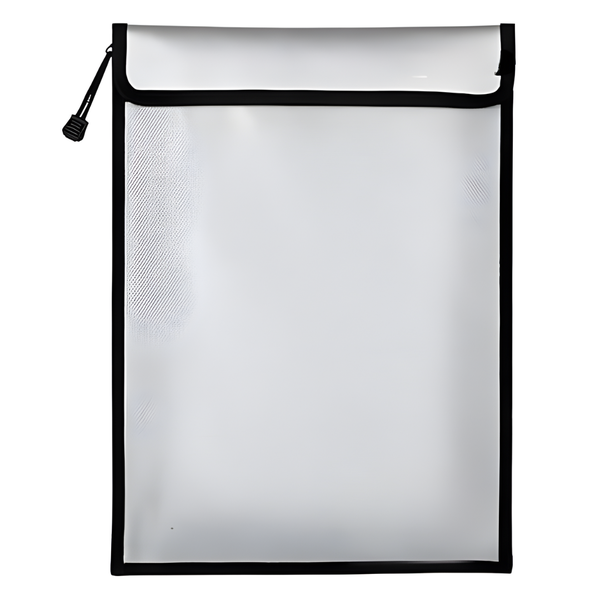 Bestby - A4 Fireproof &amp; Waterproof File Storage Bag For Valuables/Tablets