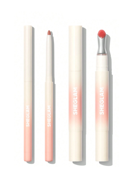 SHEGLAM PoutPulse Duo - Blush Drizzle &amp; Pink Slip