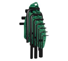 Hex Key Set 1/16"-3/8" 10 piece
