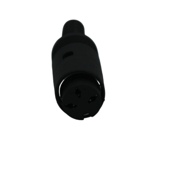 XK31 3-Way Straight Inline DIN Socket 180 Plastic