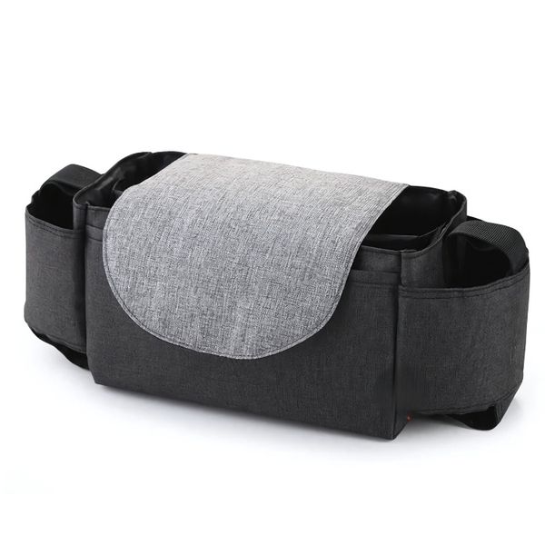 Stroller Organizer Bag with Cup Holders and Multiple Pockets