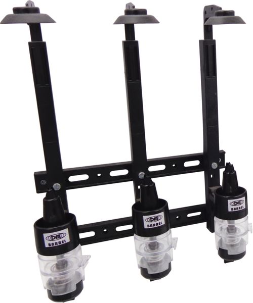 DMP Wall mount bracket and BARREL SPP head - 3 in line