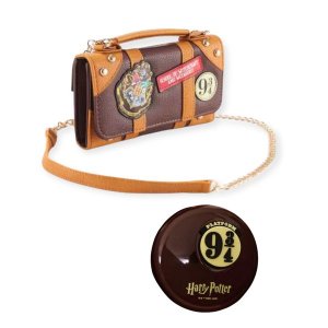 Magical Harry Potter Purse Bag &amp; Platform 9 Scalp Massage Comb Set