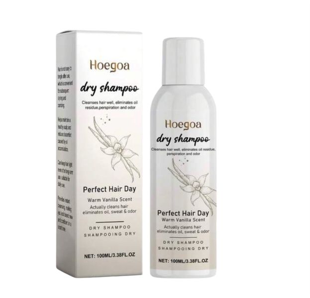 Dry Shampoo Spray - Instant Oil Absorbing Hair Refresh with Vanilla Scent