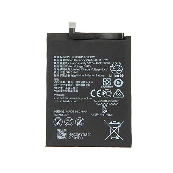 Replacement Battery For Huawei Y6 2019, Y5 2018, Y5 Prime 2018: HB405979ECW