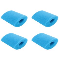 4 Pack Pool Filter Cartridge Sponge for Type H Reusable Washable