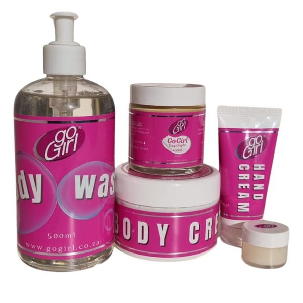Go Girl Daily Skincare and Body Essentials Routine Kit - 5-Piece
