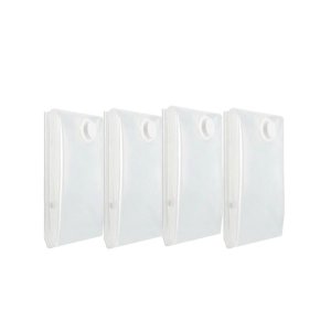 Deli Transparent Vacuum Storage Bag 40x60cm Transparent 4 Pcs