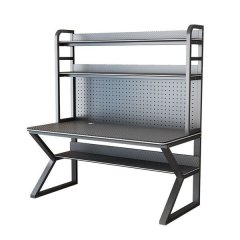 ElecTrek Home Office Workstation &amp; Gaming Computer Desk-120x60x170cm