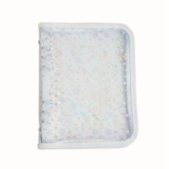 A5 Budget Binder Cover with Zipper, Binder Planner, Light Blue