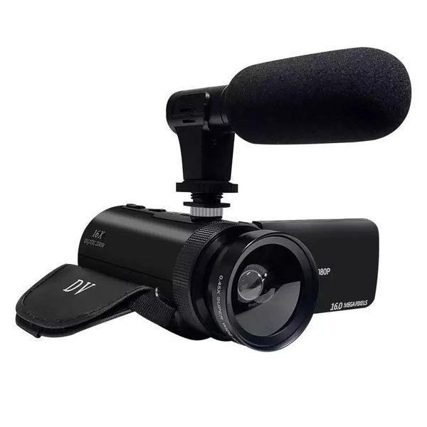 HD 1080P Video Camera Camcorder With Microphone Machine 16MP DV Audio