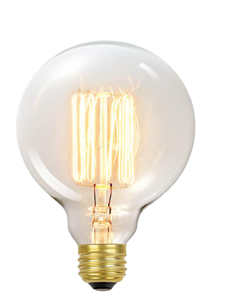 BasicX E27 40W Retro Edison Filament Vintage Incandescent Bulb AC220V