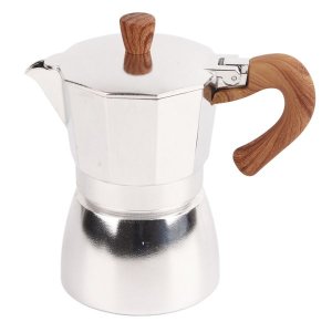 Aluminum Moka Pot Stovetop Coffee Maker Coffee Pot for Household 3 Cup
