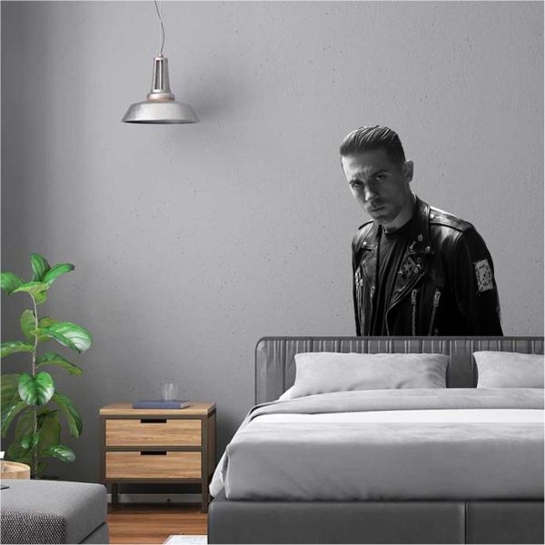 G- Eazy Black Wall Art