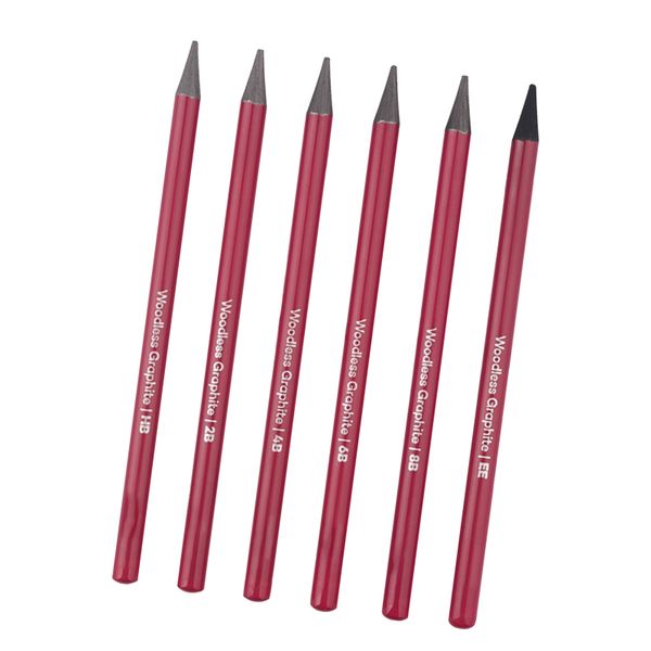 Graphite Pencil Set 6PCS for Drawing Sketching Shading
