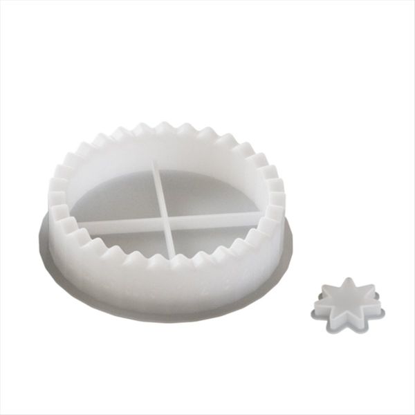 Silicone Advent Wreath,Advent Calendar, Silicone Christmas Silicone Moulds,