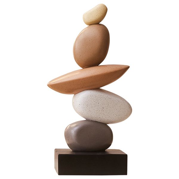 Home Living Room TV Cabinet Stone To Run Decoration Ornament