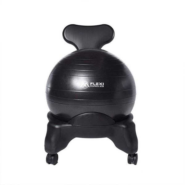 Flexi Muscles - Chair with Balance Ball for Home &amp; Office