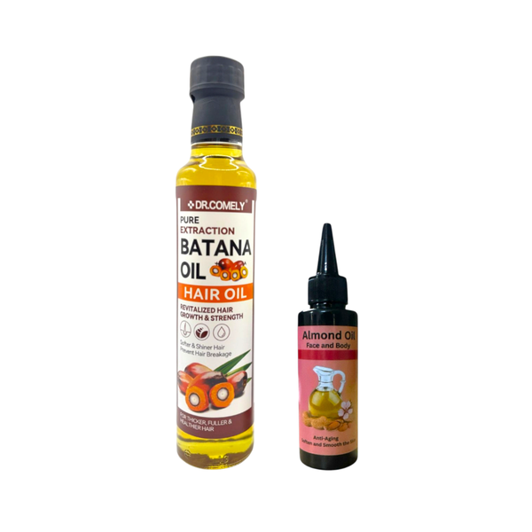Almond Oil and Batana Oil Combo