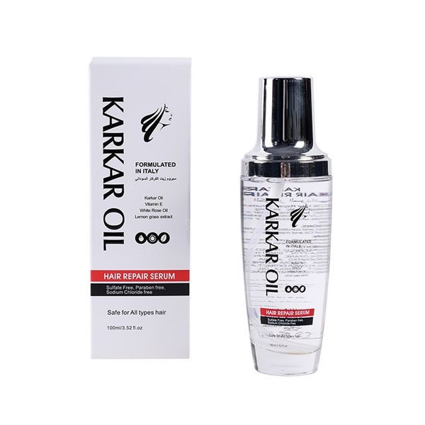 Karkar Oil, Formulated in Italy, vitamin E, white Rose Oil Hair Serum