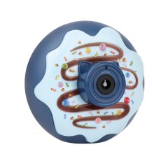 Donut Bubble Camera Toy - Blue
