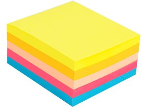 Sticky Notes Neon Cube - 76x76mm