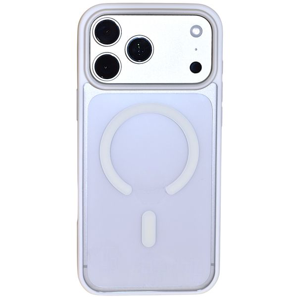 Magnetic Clear Phone Case Compatible with iPhone - Purple