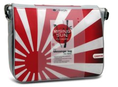 Canyon Rising Sun 13.3 Inch messenger bag CNL-NB08J - Red and White