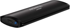 ADATA SE760 512GB USB 10Gbps Type-C Black External Solid State Drive